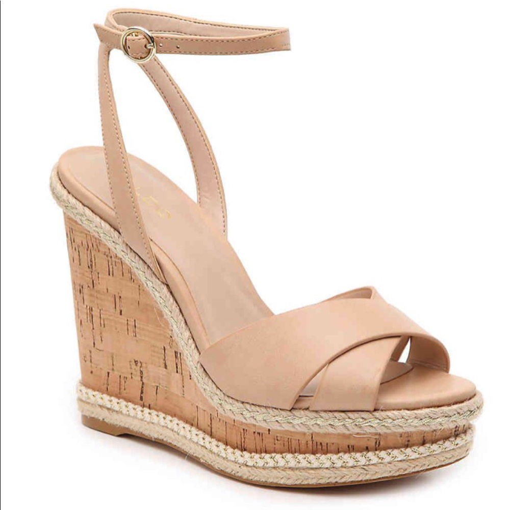 Aldo Espadrille Platform Wedge Sandals